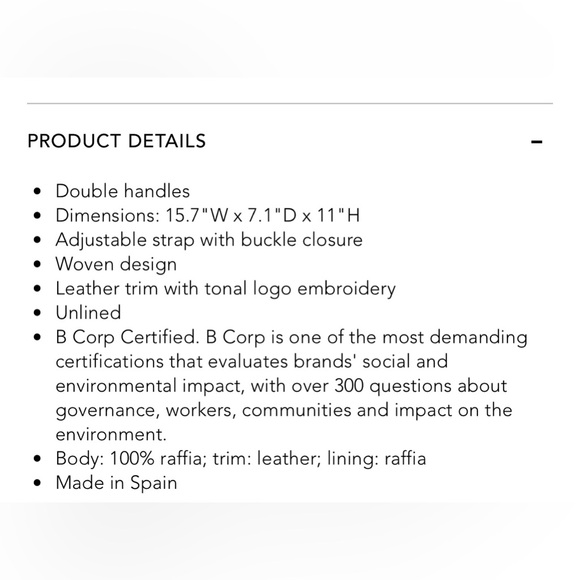 Chloe raffia basket tote medium - Picture 5 of 5